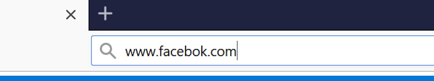 Typosquatting. Typosquatting